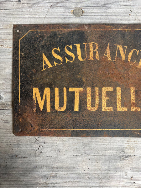 French Wall Sign