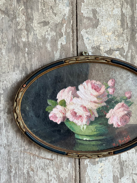Framed Vintage French Painting