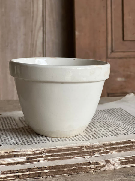 French Vintage Small Pudding Bowl