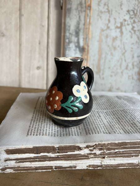 Mini Vintage French Decorated Jug