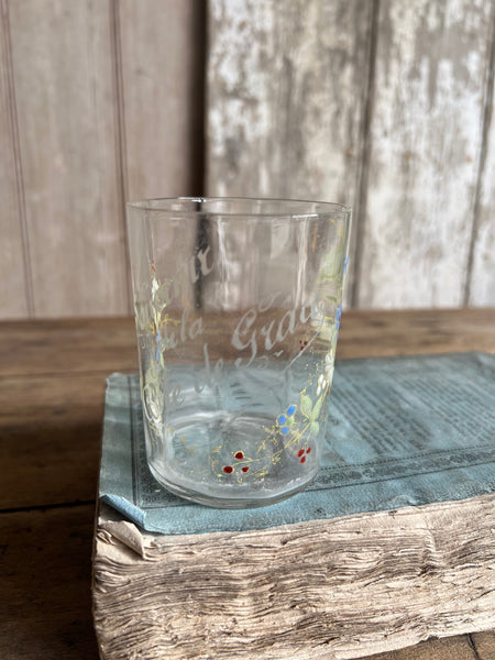 Sweet Souvenir French Water Glass