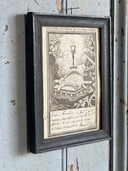 Antique Communion Souvenir 1825
