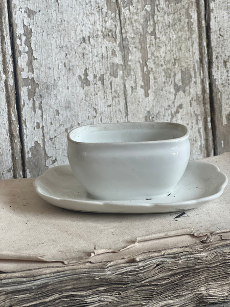 Vintage French Sauce Dish