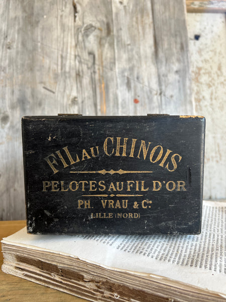 French Wooden Chinois Box