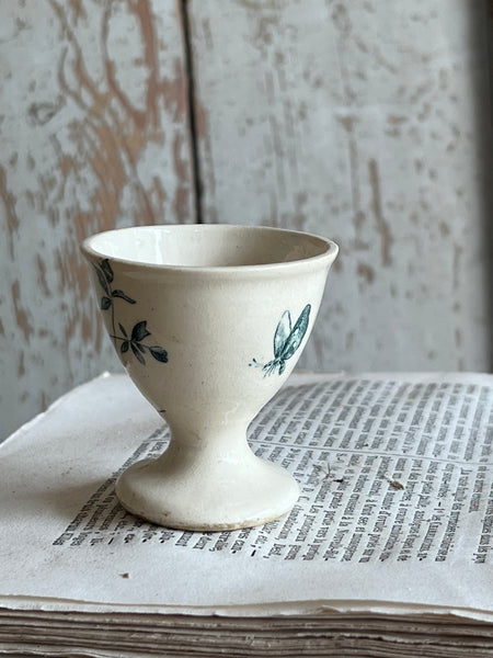 Gorgeous Transferware Eggcup