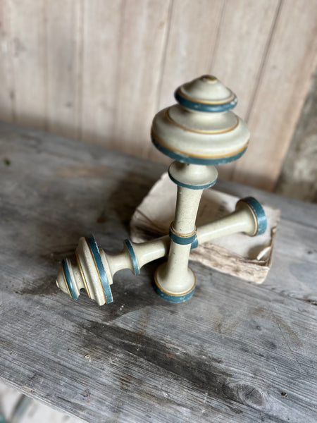 Wooden Painted Finials