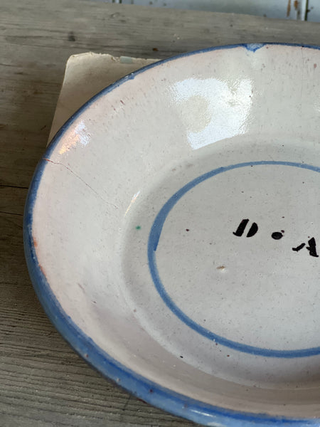 French Antique DA Dish