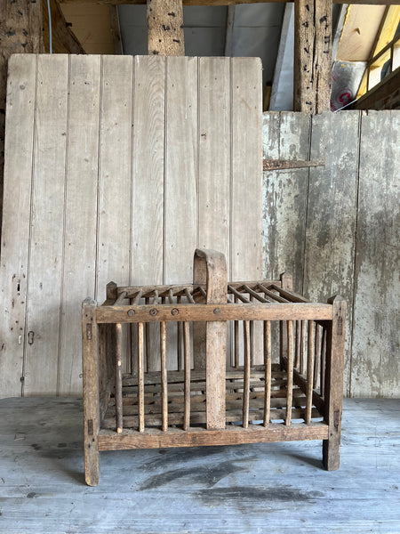 Antique French Poultry Cage