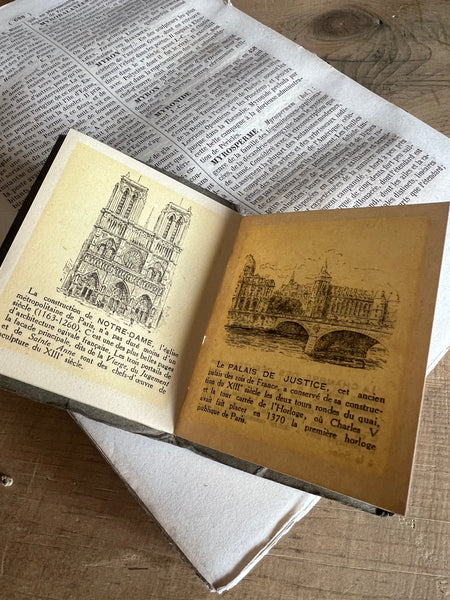 Vintage Paris Miniature Book