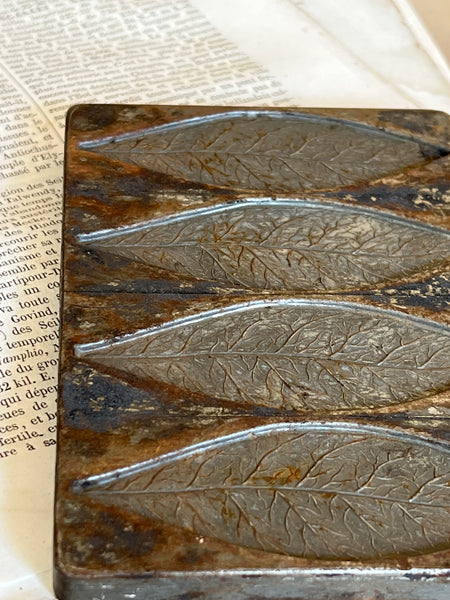 Vintage French Leaves Chocolate Mould