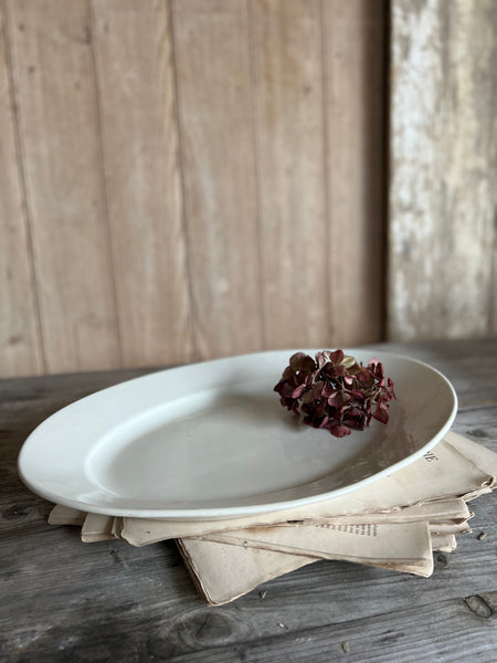 Porcelaine French Vintage Platter