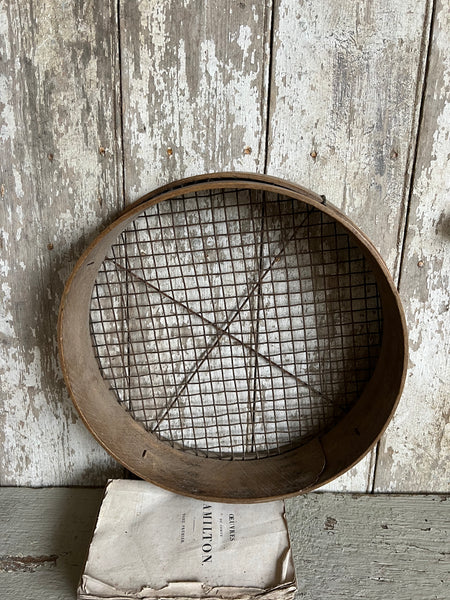 Vintage Wooden Sifter