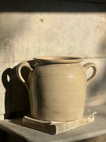 French Handled Confit Jar Large