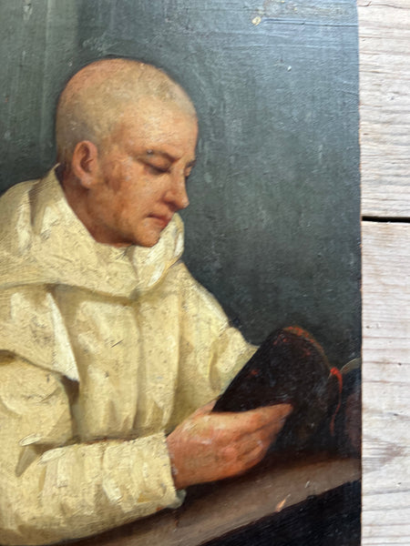 Fine Art French Monk Portrait