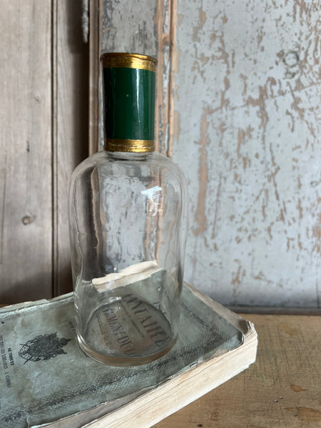 Vintage French Chemist Bottle