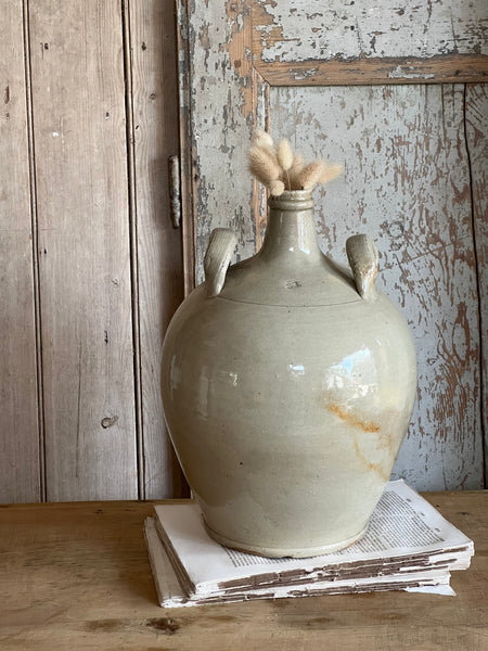 Large Vintage Stoneware Gargoulette
