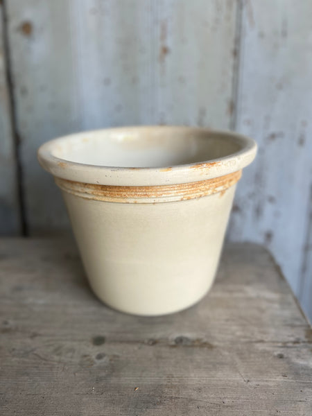 Large Antique Crazed Pot