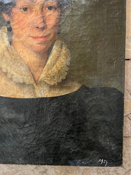 Gorgeous Oil Portrait on Canvas