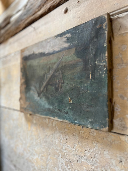 French Landscape Oil Painting