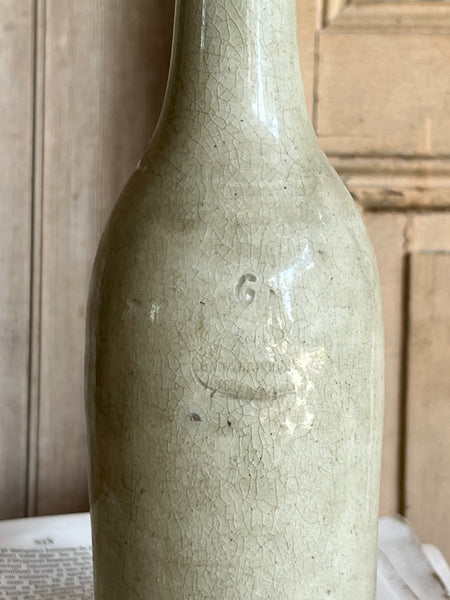 French Stoneware Bottle