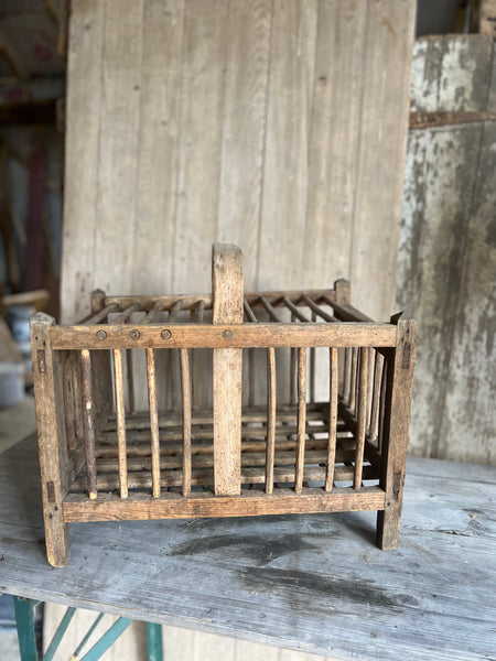 Antique French Poultry Cage