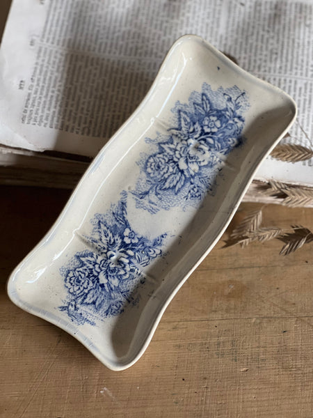 Vintage Transferware Soap Dish