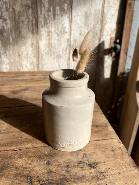 Vintage French Damoy Mustard Pot