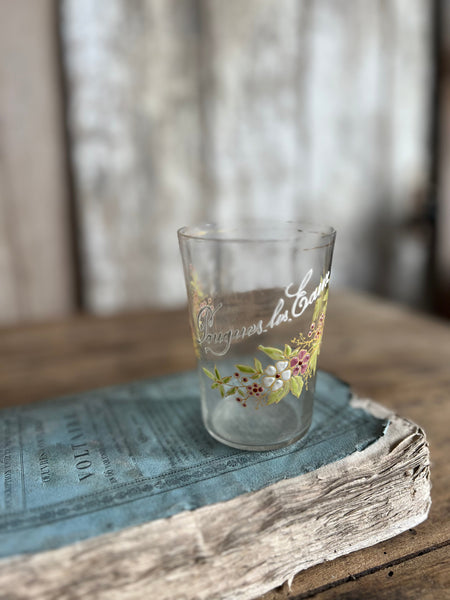 Sweet Souvenir French Water Glass