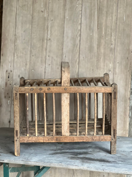 Antique French Poultry Cage