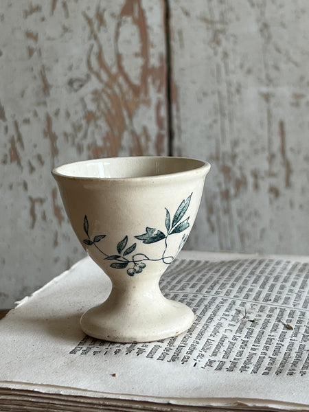 Gorgeous Transferware Eggcup