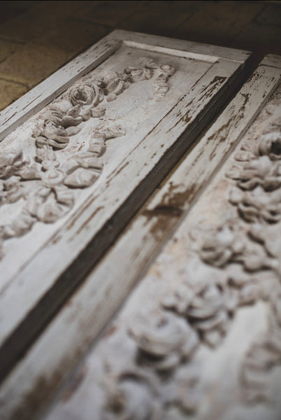 Vintage French Plaster Panels