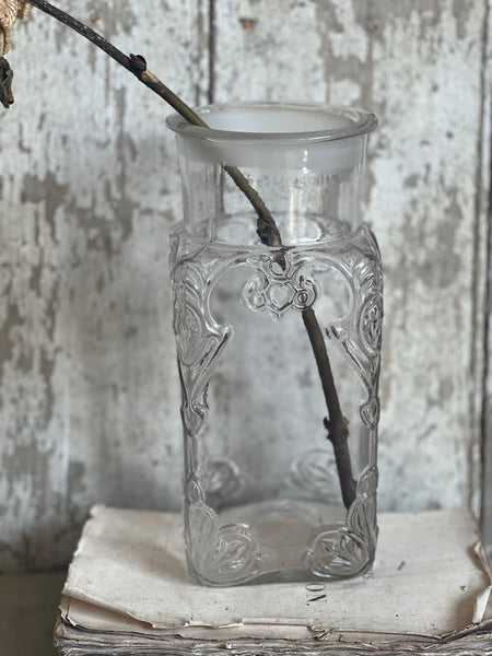 Vintage French Glass Jar
