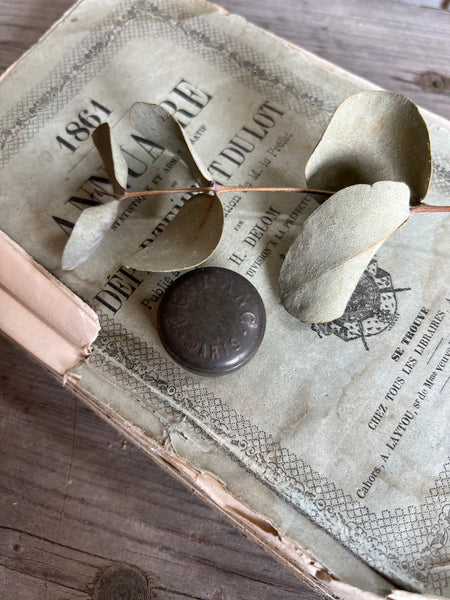 Vintage French Mini Pharmacy Tin