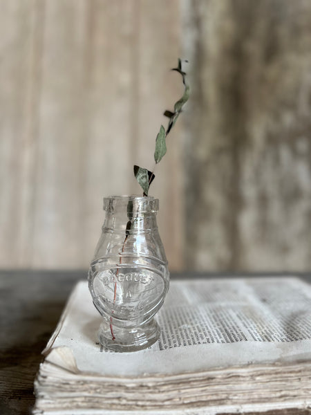 Vintage French Mustard Bottle