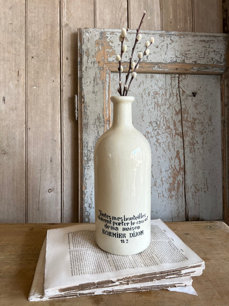 French Transferware Bottle