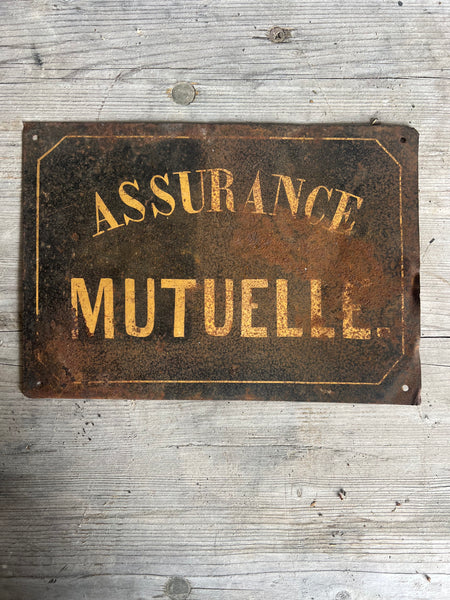 French Wall Sign