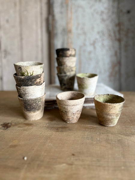 Vintage Rustic French Flower Pots