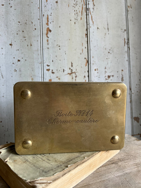 Vintage French Chemist Box