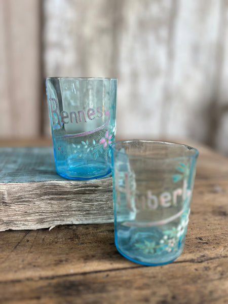 Vintage French Named Glasses