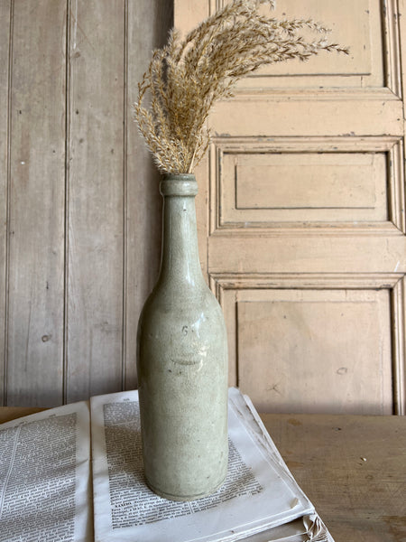 French Stoneware Bottle