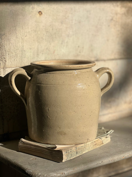 French Handled Confit Jar Large