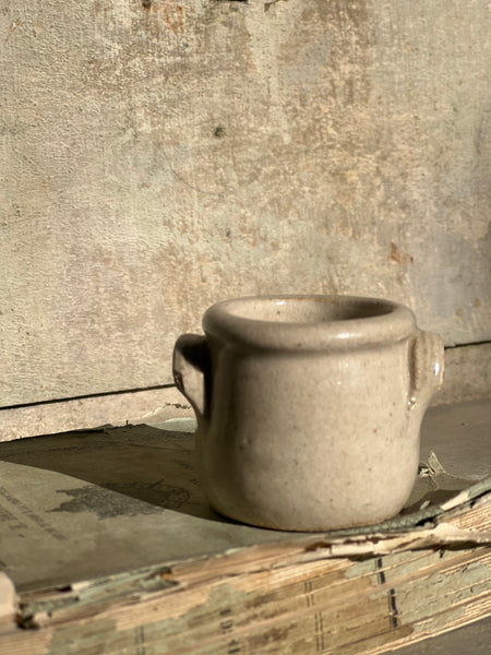 Tiny French Vintage Confit Pot