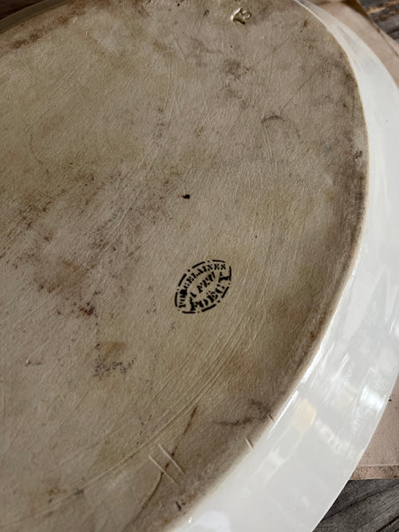 Porcelaine French Vintage Platter