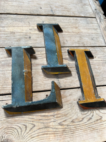 Antique French Lettering