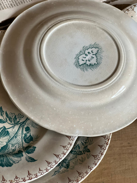 Beautiful Transfer French Plates