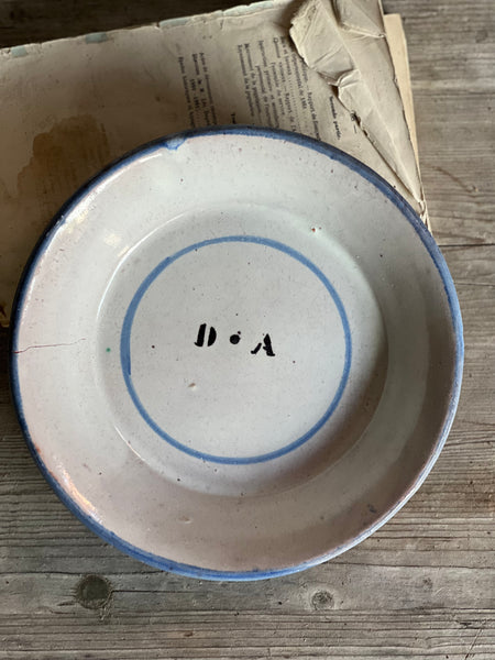 French Antique DA Dish