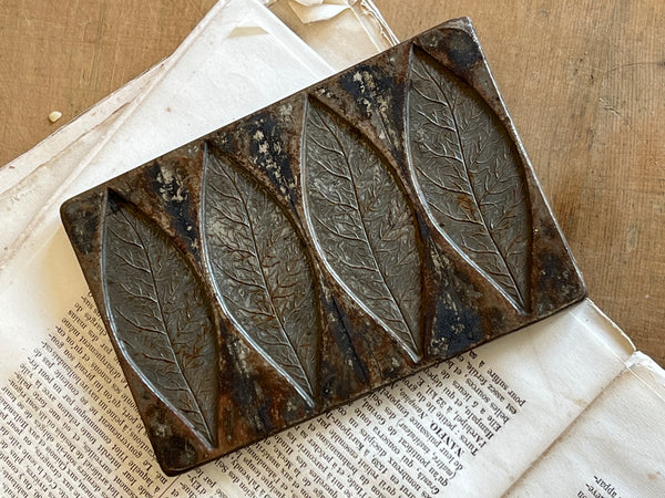 Vintage French Leaves Chocolate Mould