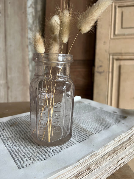Vintage Glass Branded Bottle