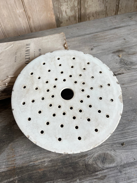 Gorgeous Creil De Montereau French Strainer