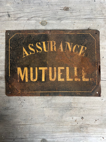 French Wall Sign